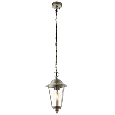 Endon Lighting Lampa zewnętrzna wisząca YG-865-SS stalowy