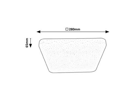 Lampa sufitowa Rabalux Lucas 3072 biały