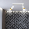 Lampa sufitowa HIRO 2 WH/GOLD Emibig 963/2 biały/złoty