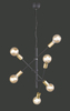 Lampa wisząca Trio 306700632 czarny
