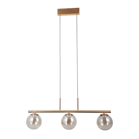 Lampa wisząca Italux Velada PND-34381-3-HBR Złoty