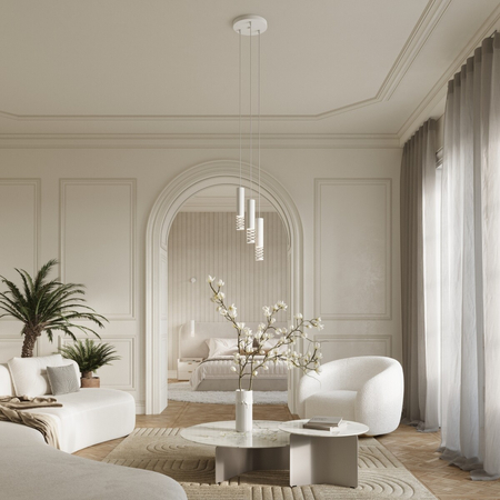 Sollux Lighting Lampa wisząca LAMI 3P biały SL.1689