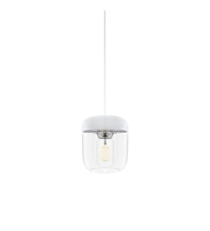 Lampa wisząca Umage 2104 Acorn White Polished Steel