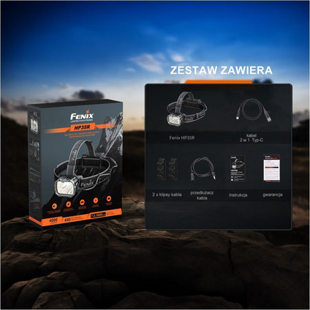 Latarka czołowa Fenix HP35R SAR 039-614 