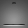Lampa wisząca Ledowe Okręgi No.1 120cm 2700k czarna ściemnialna
