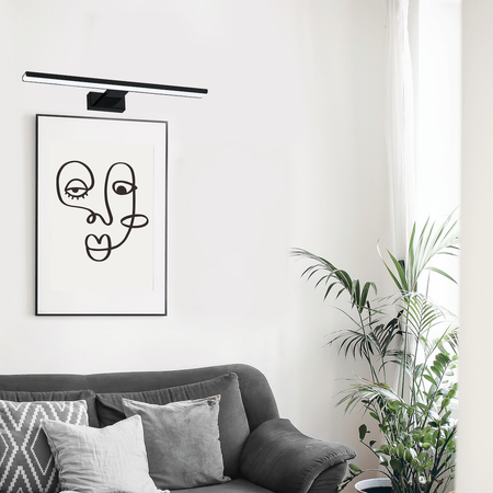 Milagro Kinkiet PINTO BLACK 12W LED 50cm ML8236 CZARNY