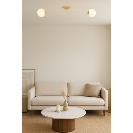 Lampa sufitowa Kaja LUMIA K-5405 biały, złoty