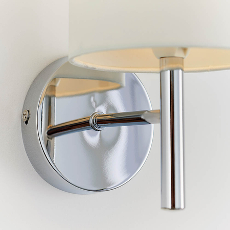 Kinkiet Endon Lighting Brio BRIO-1WBCH biały/chrom