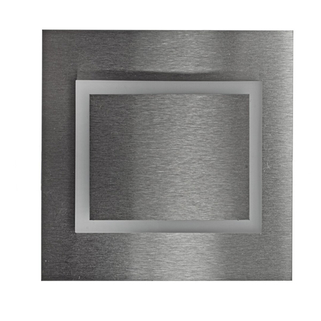 Eko-Light Oprawa schodowa DECO Barwa Ciepła 3000K EKS4437 BIAŁY / SREBRNY