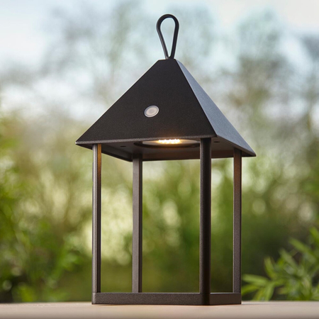 Lampa zewnętrzna stołowa Endon Lighting Hoot 106789 czarny