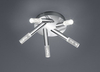 Lampa sufitowa Trio 682410506 srebrny