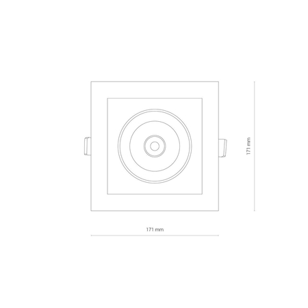 Oprawa wpuszczana CL DIA LED 30W Nowodvorski 8720 biały