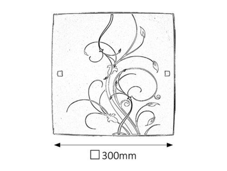 Lampa sufitowa Rabalux Elina 3692 biały