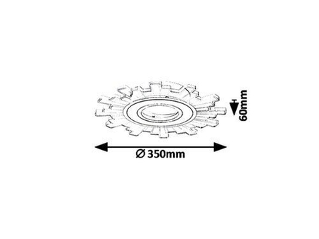 Lampa sufitowa Rabalux Felicity 6209 biały
