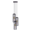 Lampa wisząca GABIA Kaja K-4937 czarny/złoty