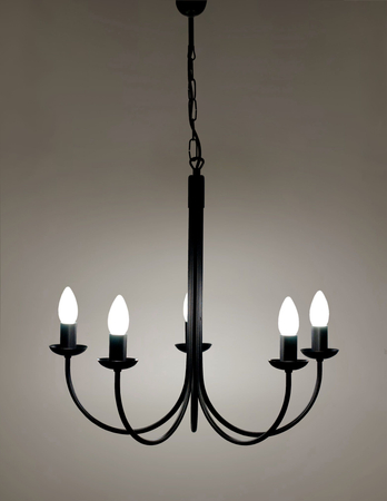 Żyrandol HARIS Kaja K-4971 czarny