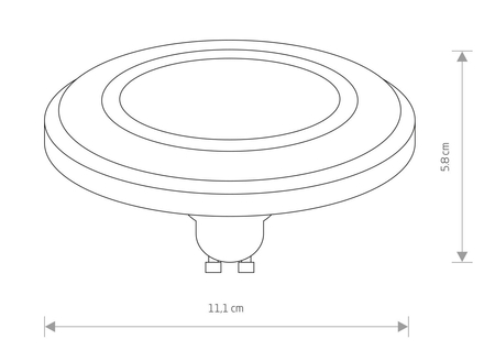 Żarówka ES111 LED LENS 4000K 9213 Nowodvorski Lighting