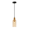Lampa wisząca Italux Narisa PND-74839-1-GD-AMB Złoty, bursztynowy