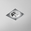 Lampa AQForm Squares 111 x 1 Trimless Recesed Biały Struktura