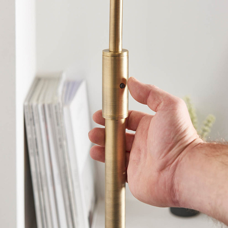 Endon Lighting Lampa podłogowa 91744 mosiądz