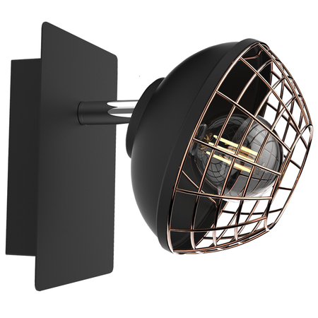 Milagro Kinkiet LOGAN 1xE14 ML4609 CZARNY