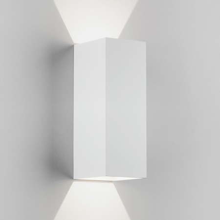 Kinkiet zewnętrzny Astro Oslo 255 LED 1298009 Biały z Teksturą