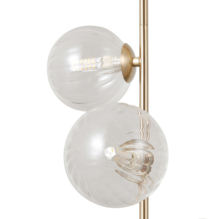 Lampa wisząca Italux Toledo PND-40717-3-HBR Złoty