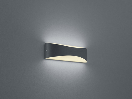 Kinkiet zewnętrzny Trio 228560242 grafitowy