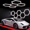 Lampa LED Hexagon Blaupunkt 79W geometryczny panel sufitowy led 4000K CRI90 w kształcie plastra miodu