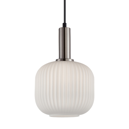 Lampa wisząca Italux Penzi PND-31981-1S-SC-WH Srebrny