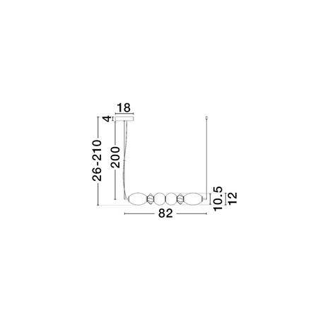 Lampa wisząca Luces Exclusivas MONRETA LE45233 inny