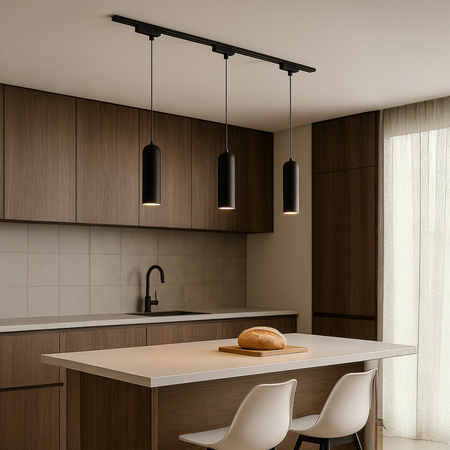 Milagro Oprawa Pipe Track Zwis Czarny 1xGU10 ML2063 CZARNY