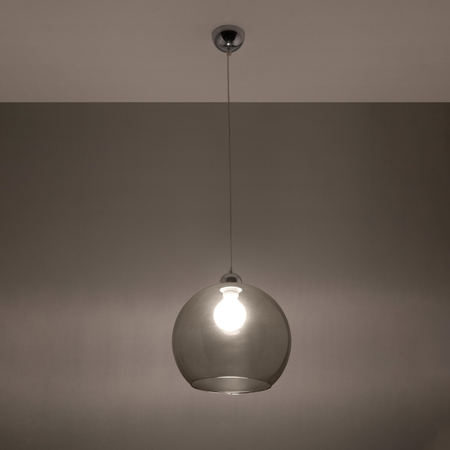 Sollux Lighting Lampa wisząca BALL grafit SL.0250