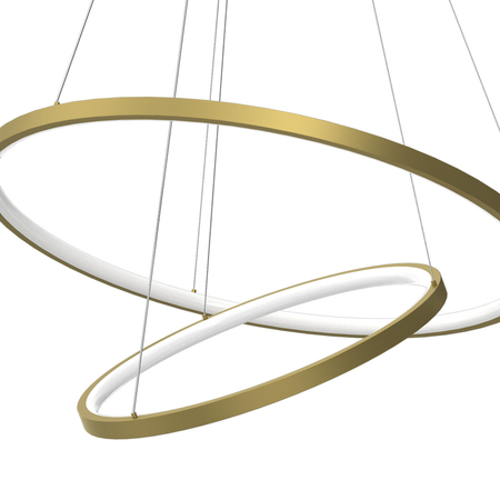 Milagro Lampa wisząca HOOP GOLD 51W LED ML1546 ZŁOTY