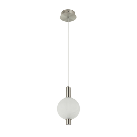 Lampa wisząca Italux Lenti PND-83631-1-SC-WH Srebrny