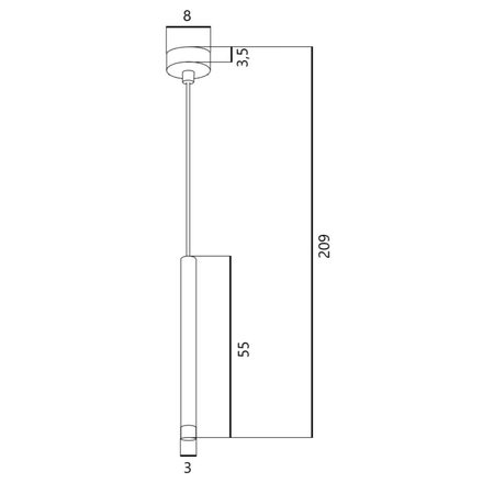 Lampa wisząca Azzardo VERNO AZ6311 WHITE
