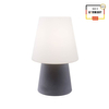 Lampa stojąca No.1 zewnętrzna ogrodowa 2700K Biała ciepła 60cm, szary 32528W