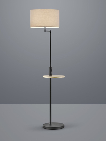 Lampa podłogowa Trio 400400132 czarny