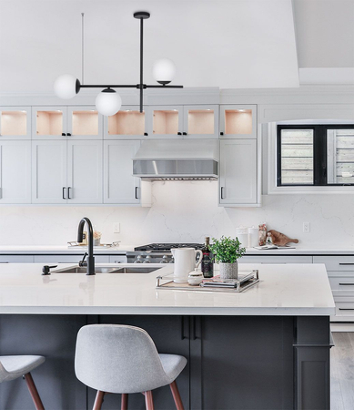 Lampa sufitowa VUELTA Kaja K-4735 biały/czarny