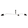 Lampa sufitowa Italux MDE610-3 Davis Czarna