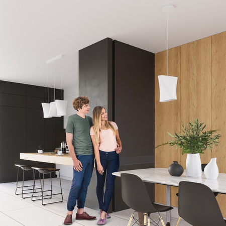 Sollux Lighting Żyrandol BLUM 1 biały SL.0769