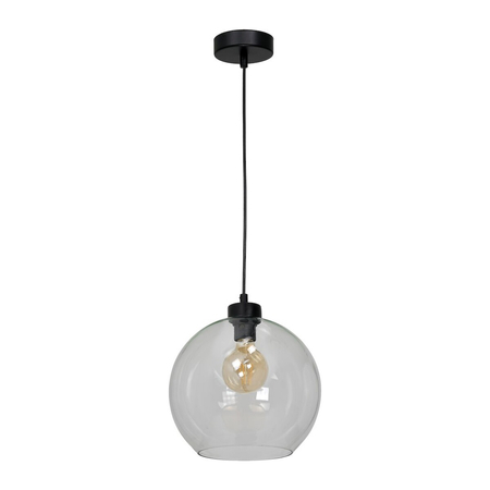 Milagro Lampa wisząca SOFIA CLEAR 1xE27 MLP6576 CZARNY