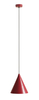 Lampa wisząca FORM Aldex 1108G15 czerwony