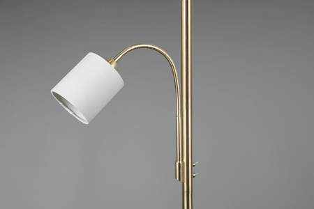 Lampa podłogowa Trio 403900208 złoty