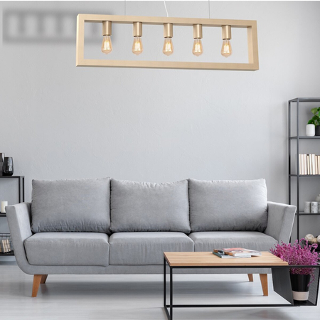 Milagro Lampa wisząca MACK 5xE27 MLP5465 BIAŁY