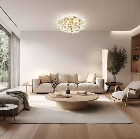 Lampa sufitowa Slamp VELI AUREA - WHITE/GOLD L VELCL00WHG00000000EU biały/złoty