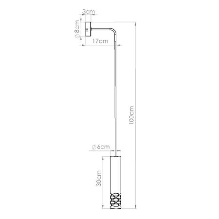 Sollux Lighting Kinkiet LIRO biały SL.1695