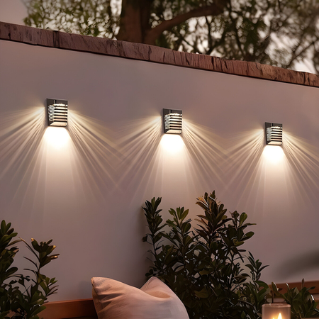 Eko-Light Kinkiet Solarny Strip 3000K EKO0723 CZARNY
