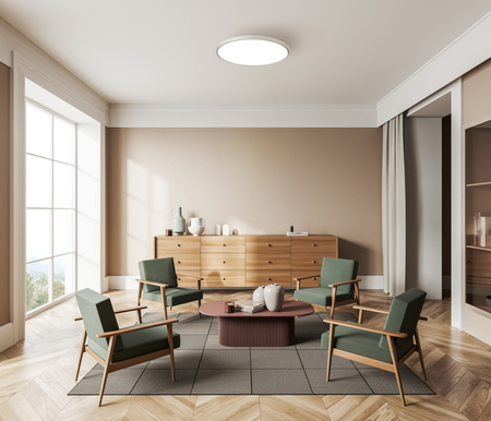 Plafon Italux PLF-35263-480R-36W-WH Biały