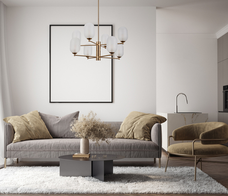 Lampa wisząca Italux Perano PND-4215-8A-HBR-SAT Brąz antyczny